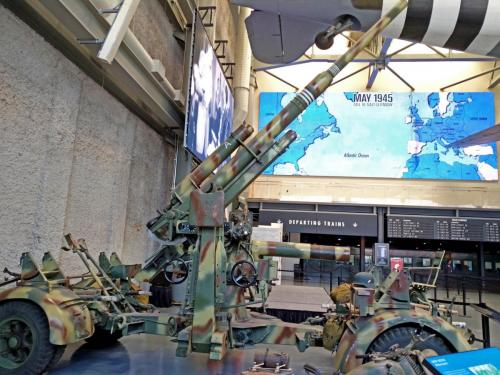 01-新奥尔良-二战博物馆-88mm高炮 